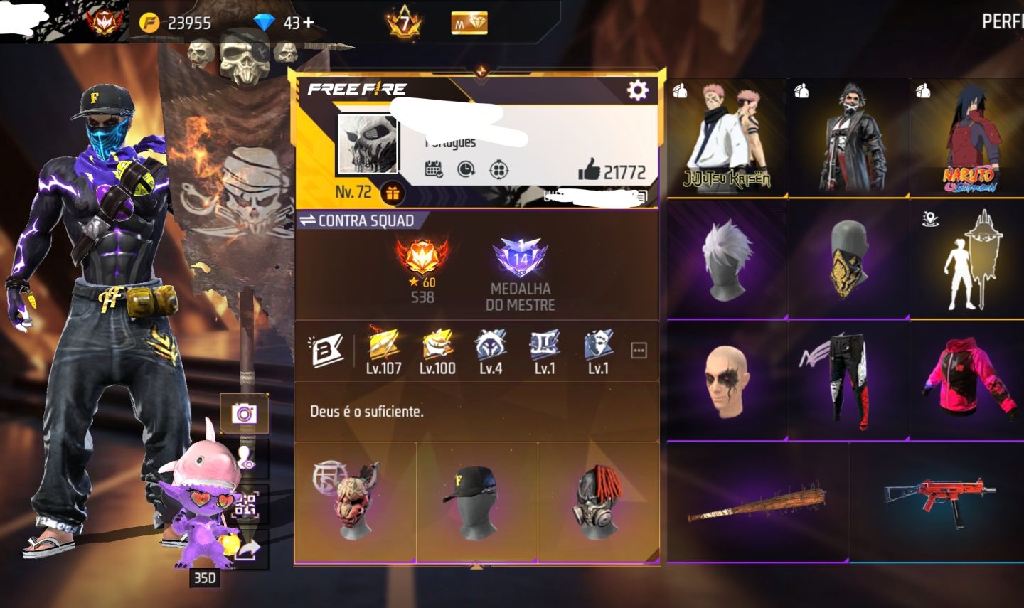 Imagem de Conta Mega Rara — Primeiros Passes e Angelicais